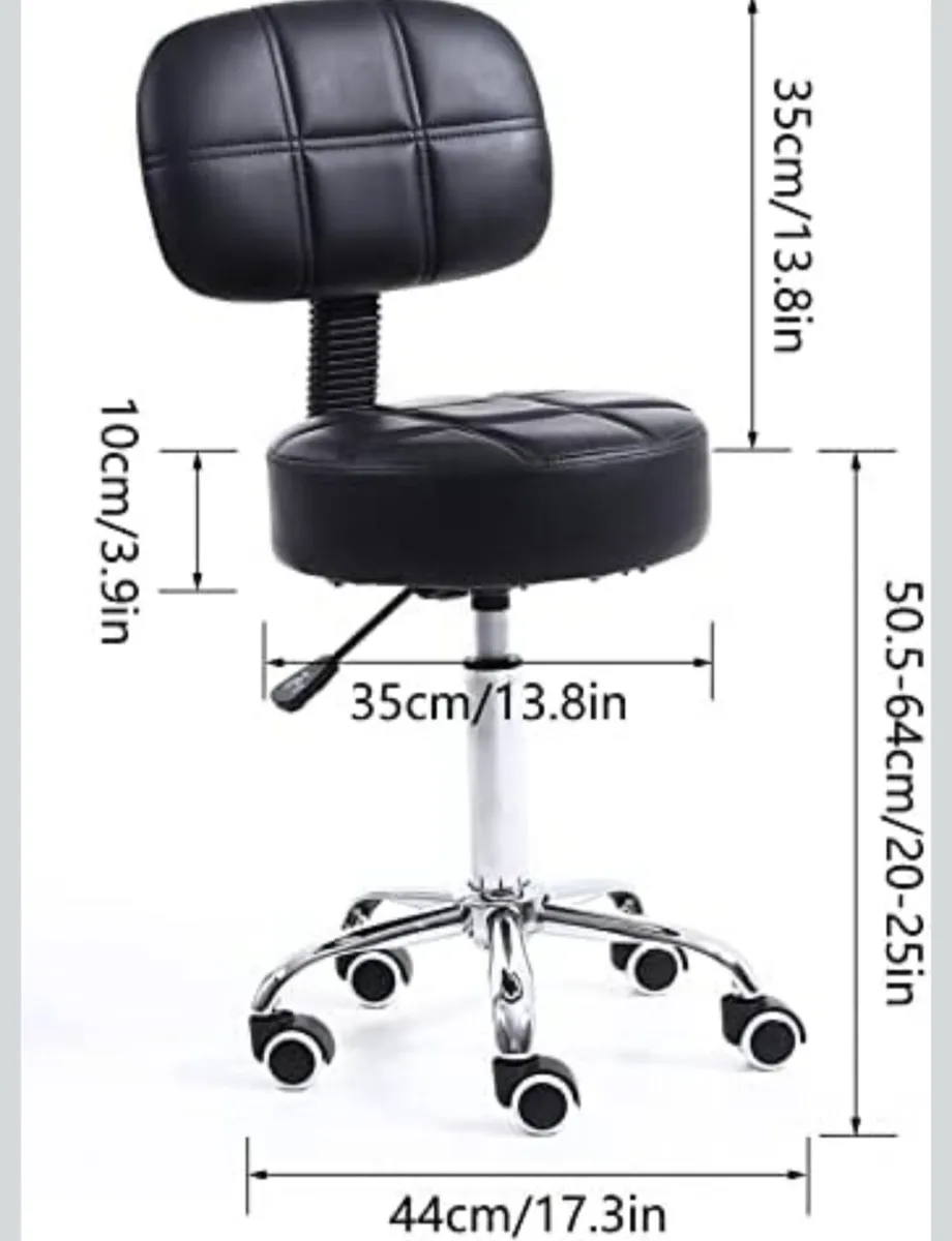 Adjustable Salon Stools Chair - Image 2