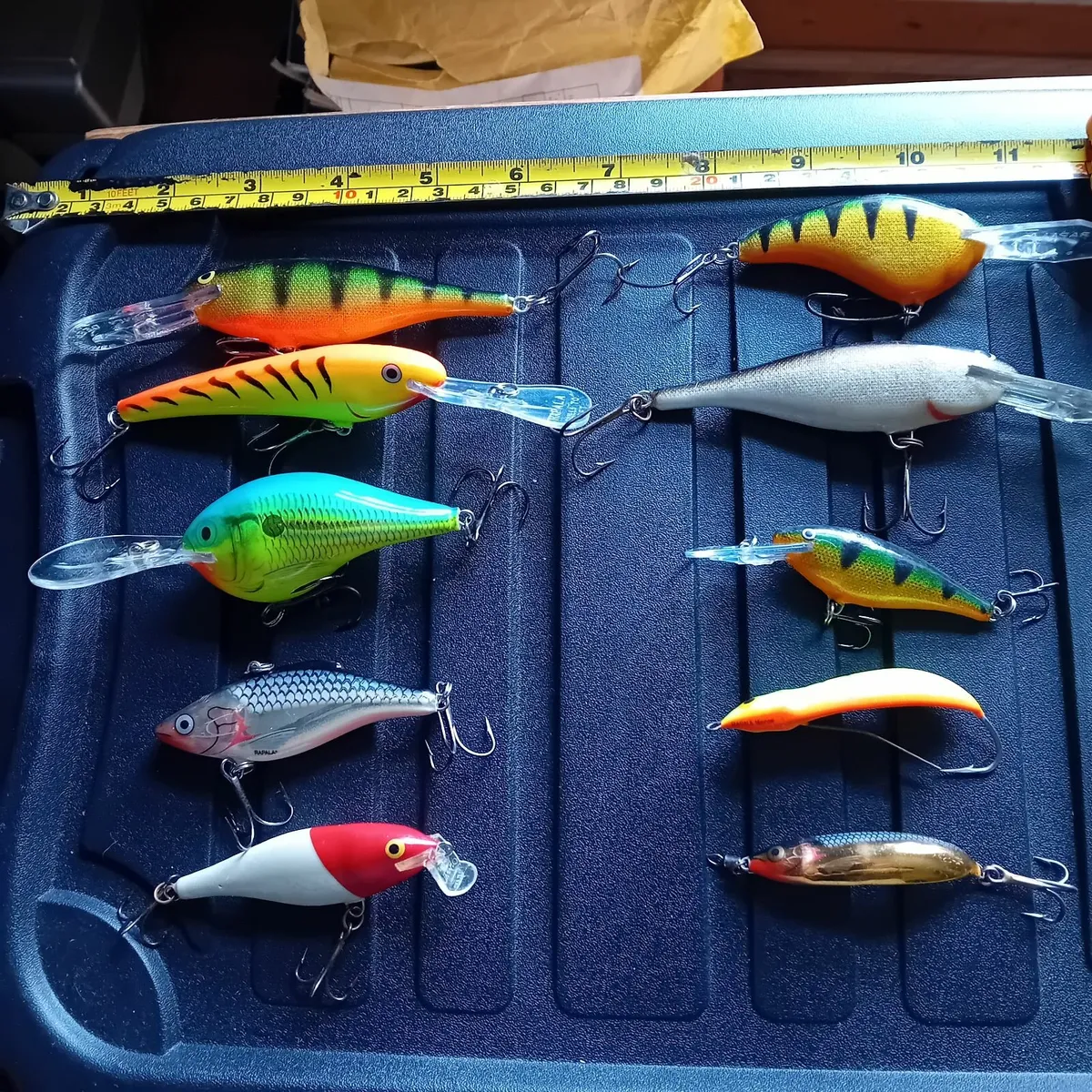 Set of  10  Rapala Lures ... - Image 1