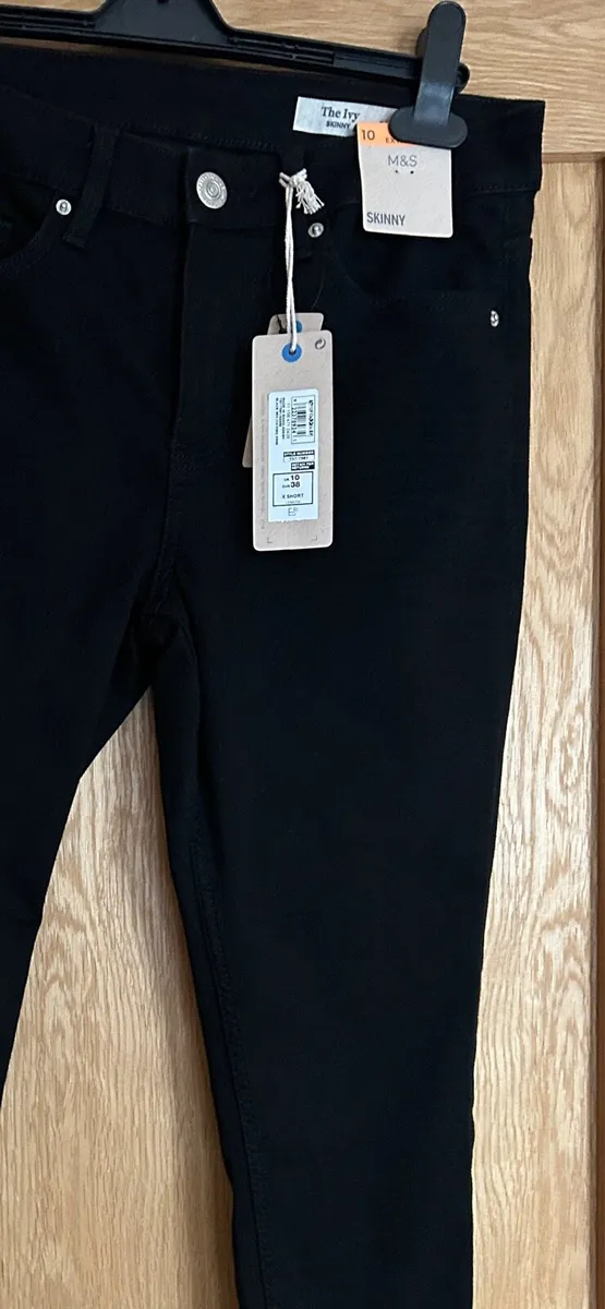 Marks & Spencer  Brand New Black Skinny Jeans - Image 2