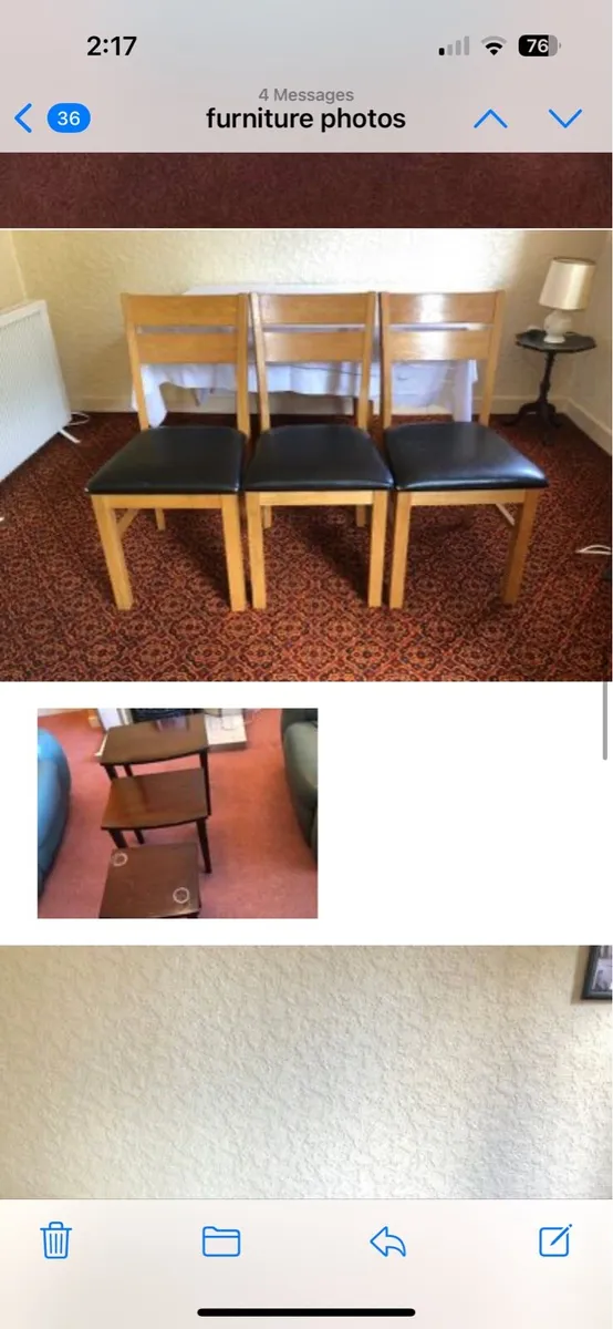Table and chairs - Image 3