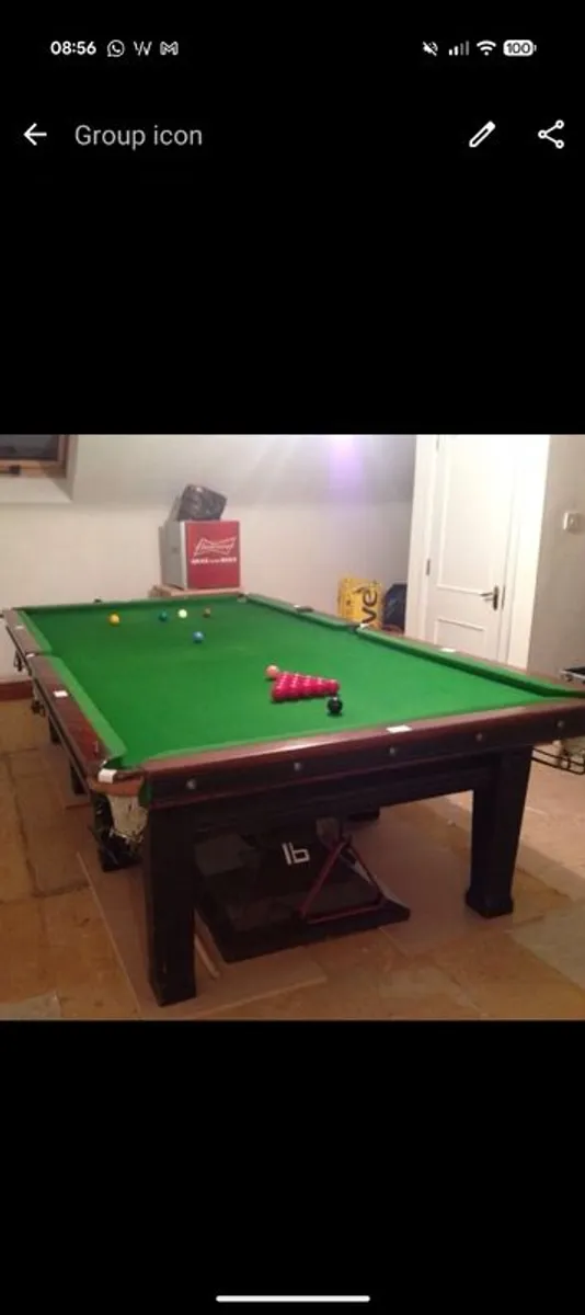 Snooker table (10 x 5)
