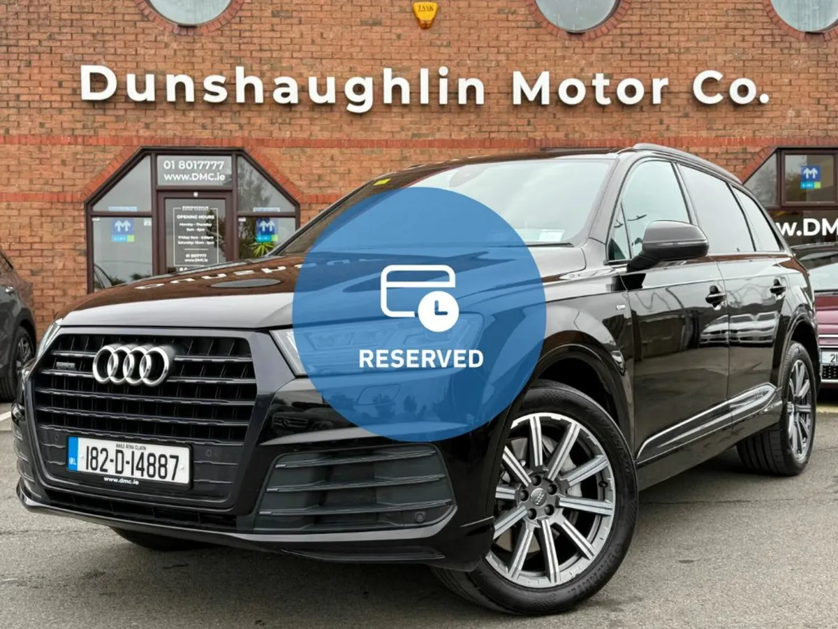 Audi Q7 3.0TDI QUATTRO S-LINE BLACK EDITION 7 SEAT - Image 1