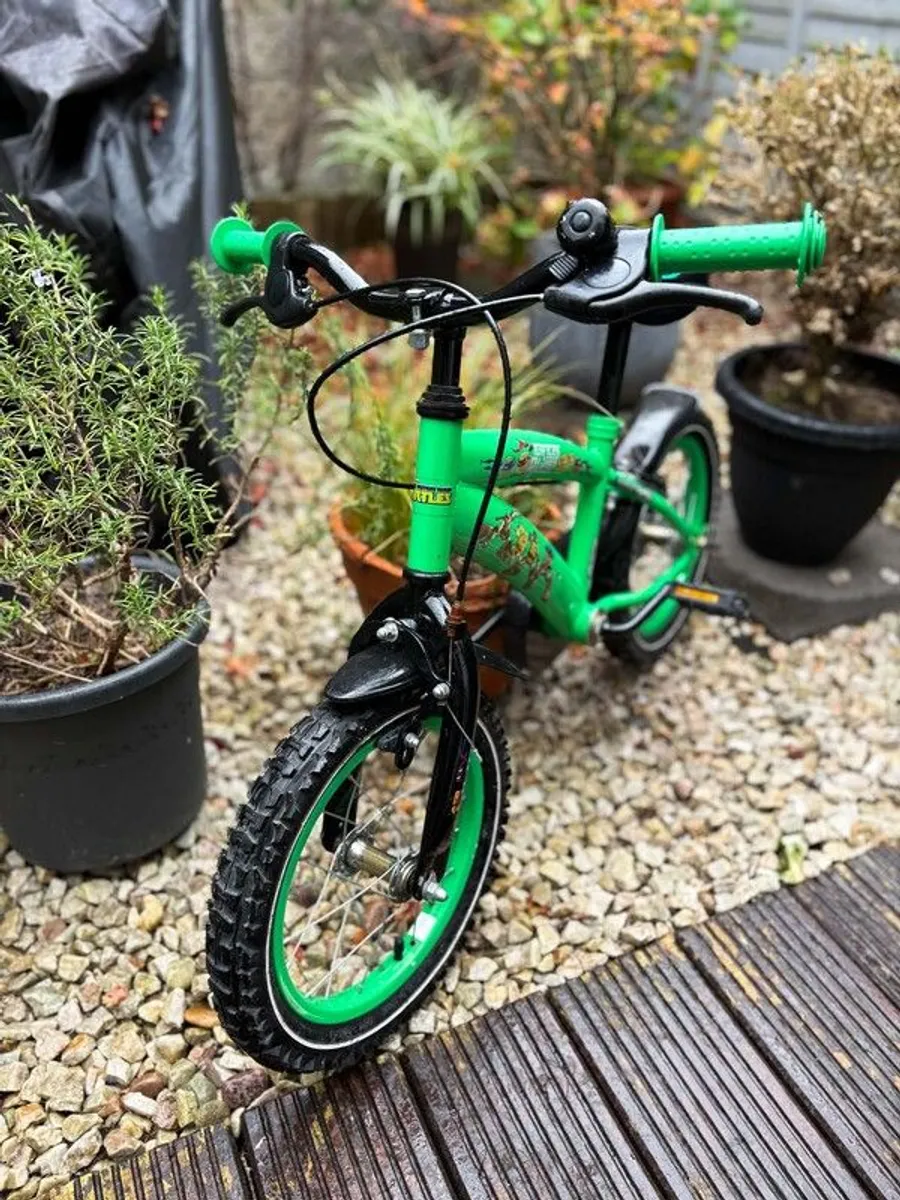 14 inch Kids Bike Teenage Mutant Ninja Turtles - Image 4