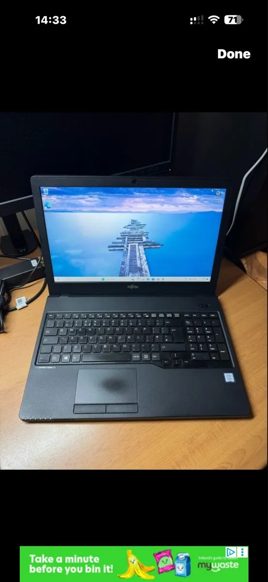 4 x Fujitsu laptops windows 11