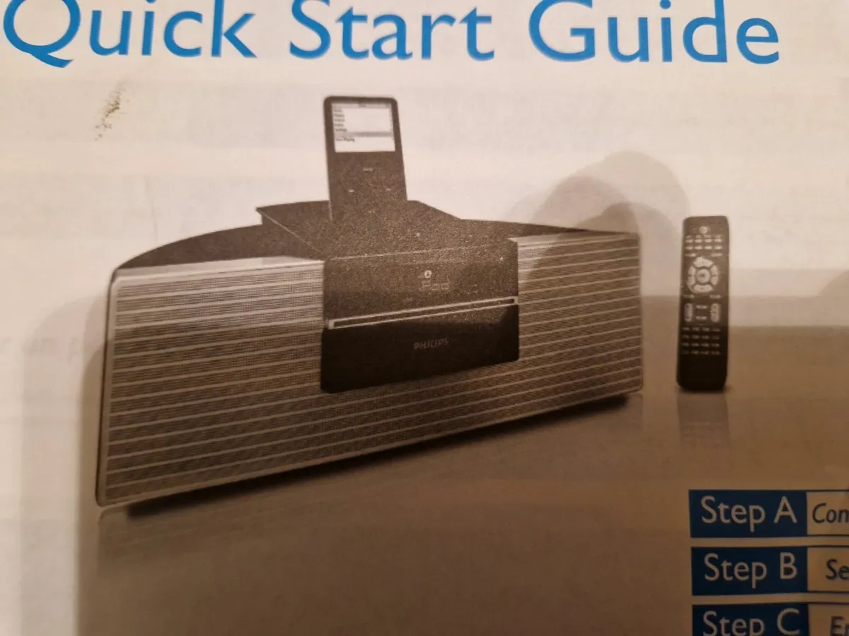 Philips DCM230 Stereo Hifi System System with RC - Image 3