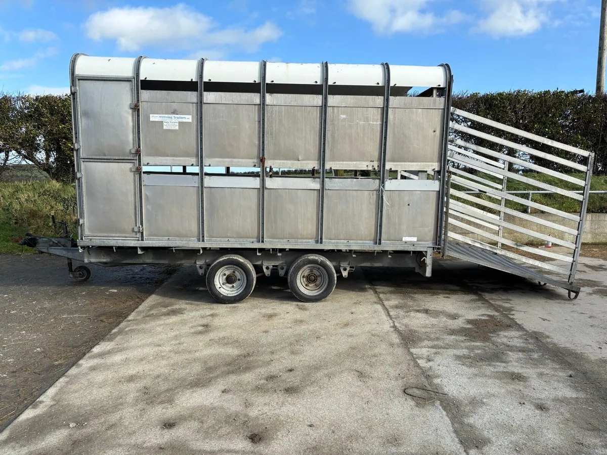 Ifor Williams 12 x 6’6” Cattle Trailer - Image 1