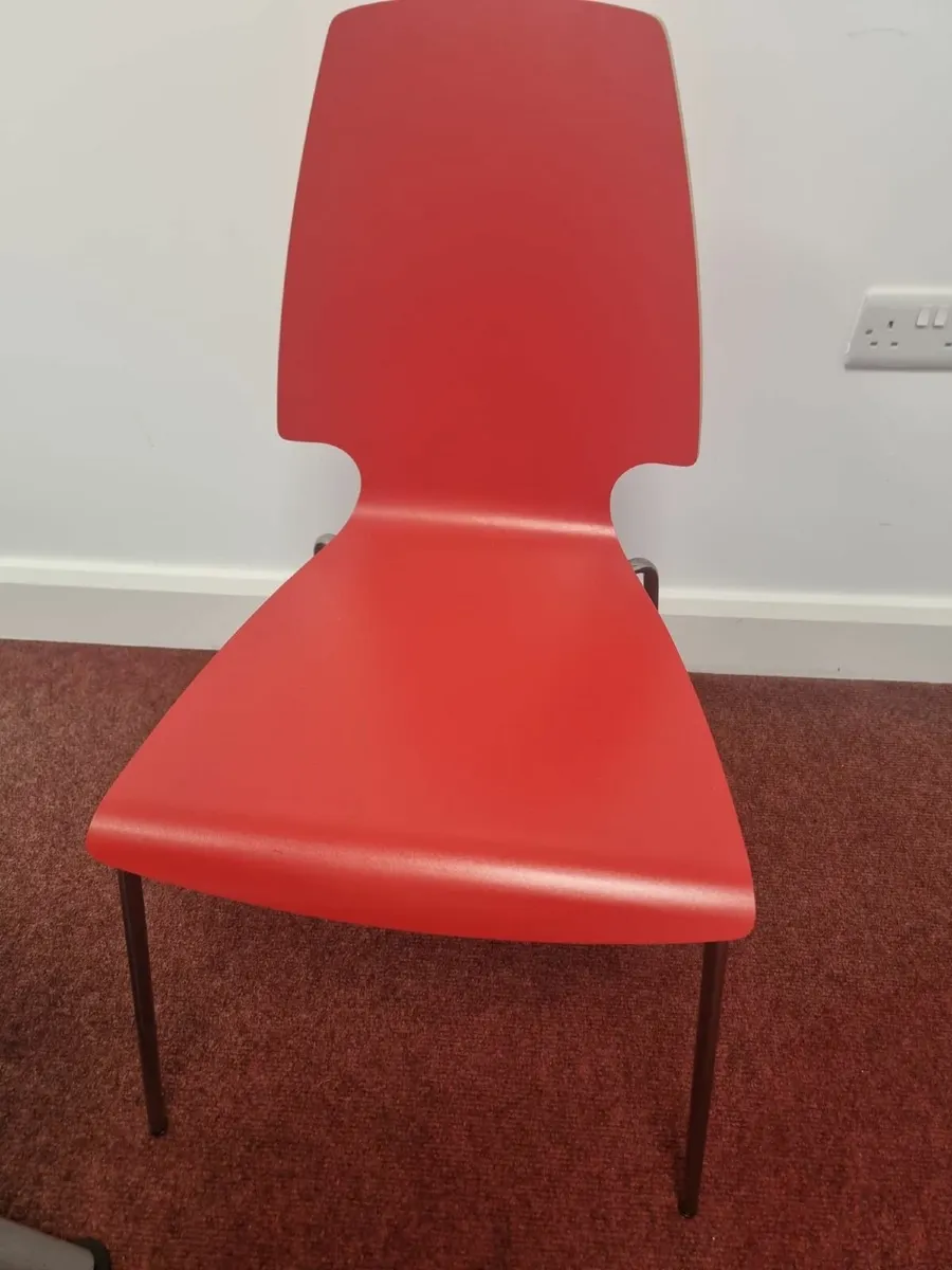 Office chair - red - Image 2