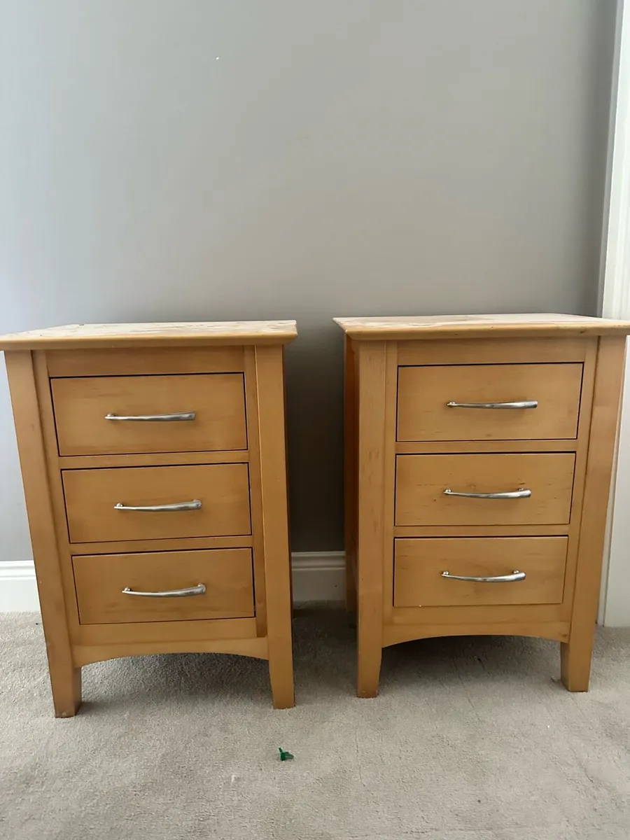 Bedside lockers - Image 1