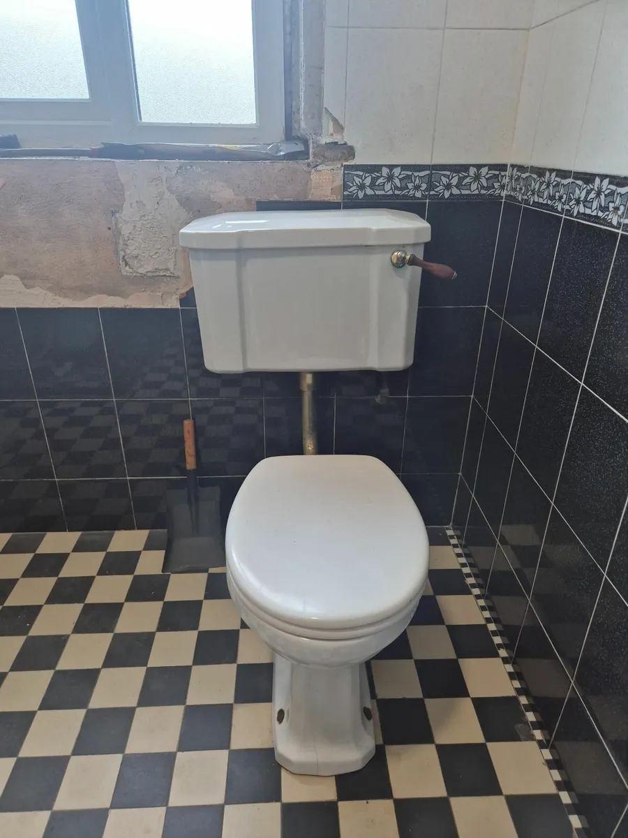 Cast Iron Bath,  Sink, Toilet - Image 2