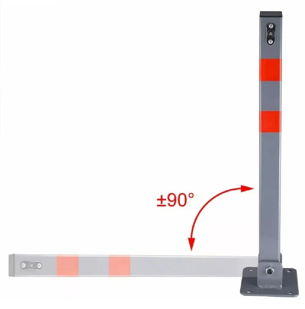 Lockable Parking Barrier Folding Car Park Bollard - Image 1