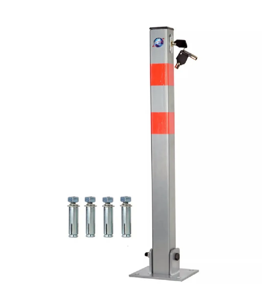 Lockable Parking Barrier Folding Car Park Bollard - Image 2