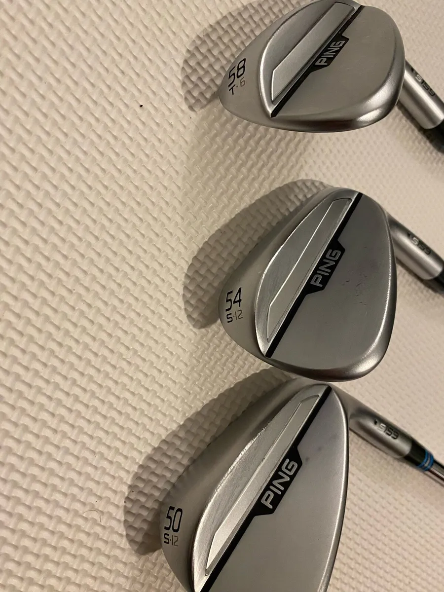 Ping S159 Wedges with upgraded shafts - Image 1