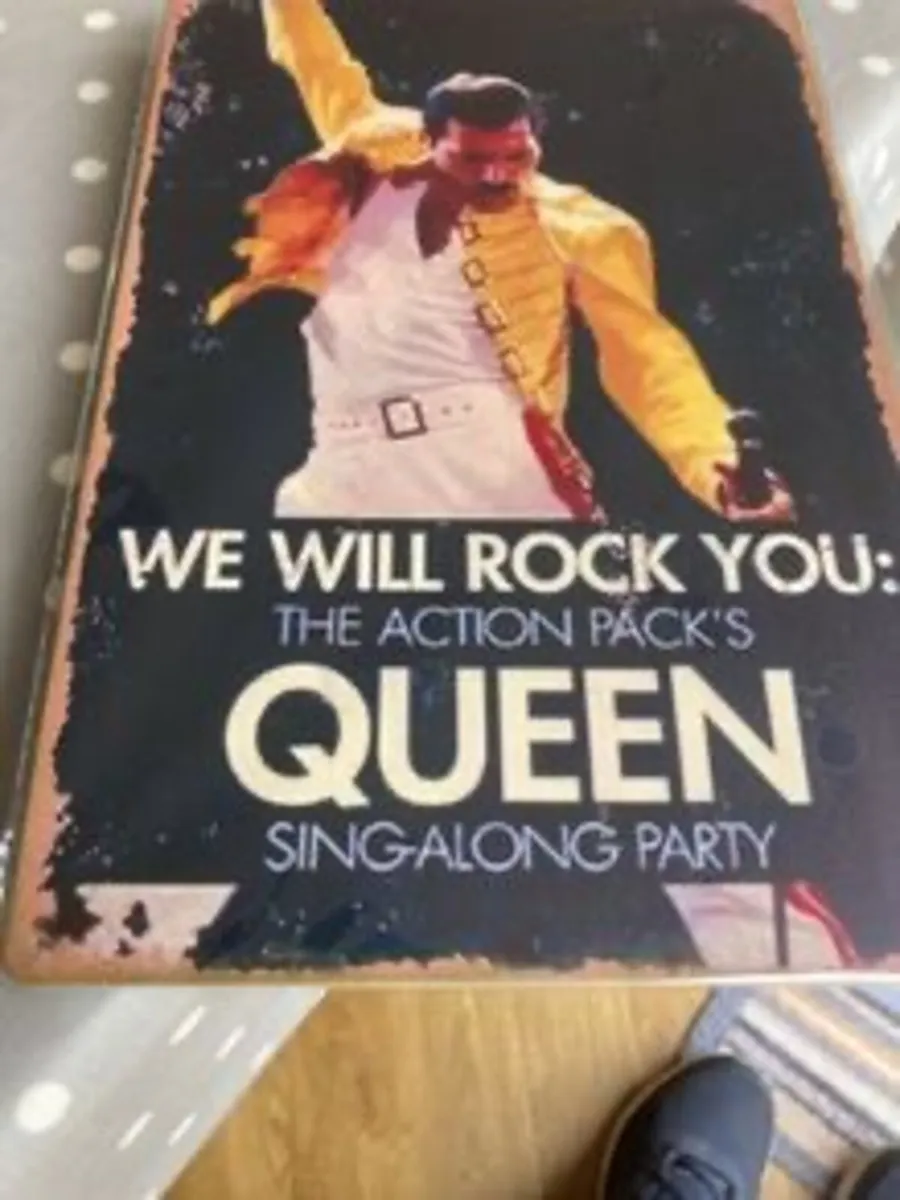 Freddie Mercury/Queen Plaque