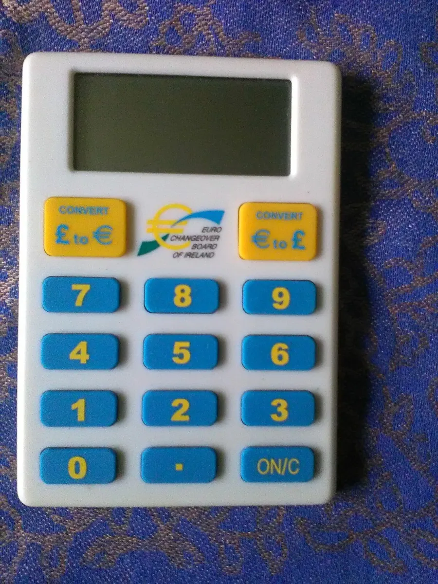 Euro Changeover (Board of Ireland) Calculator - Image 1