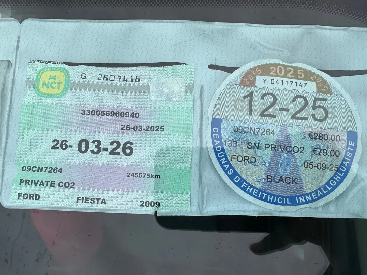 09 ford fiesta 1.2 petrol with new nct and tax - Image 3
