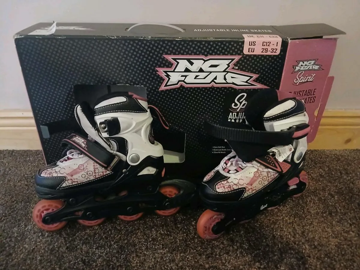 Girls inline adjustable skates EU 29-32 / 11-13