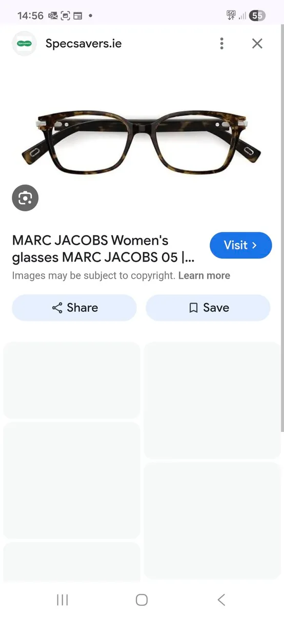 Marc jacobs reading glasses