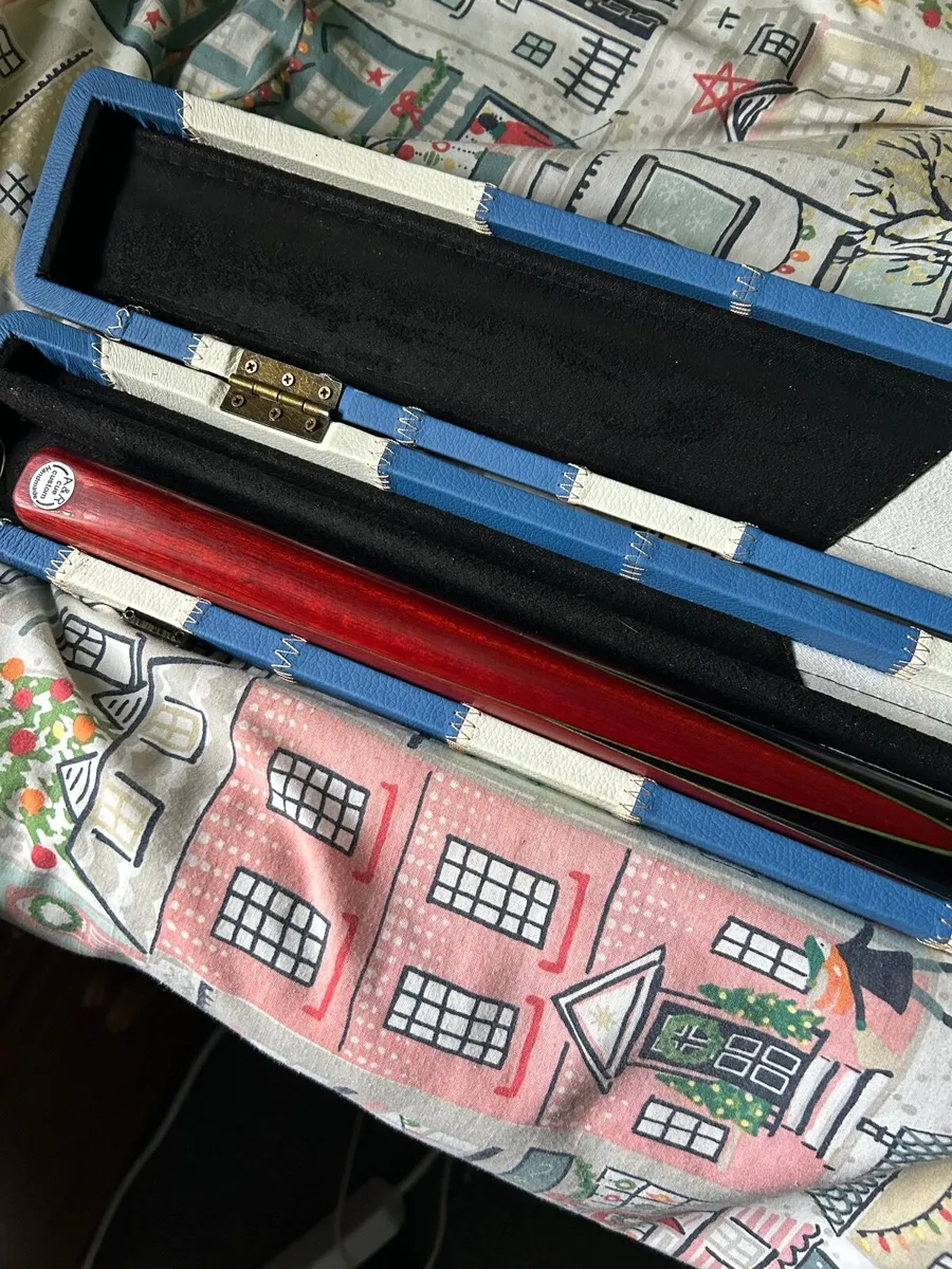 Snooker cue A&R one piece handmade - Image 3