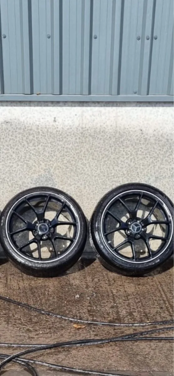 Mercedes allied wheels x 4 C220 - Image 3