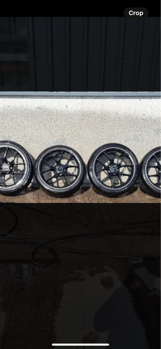 Mercedes allied wheels x 4 C220 - Image 4