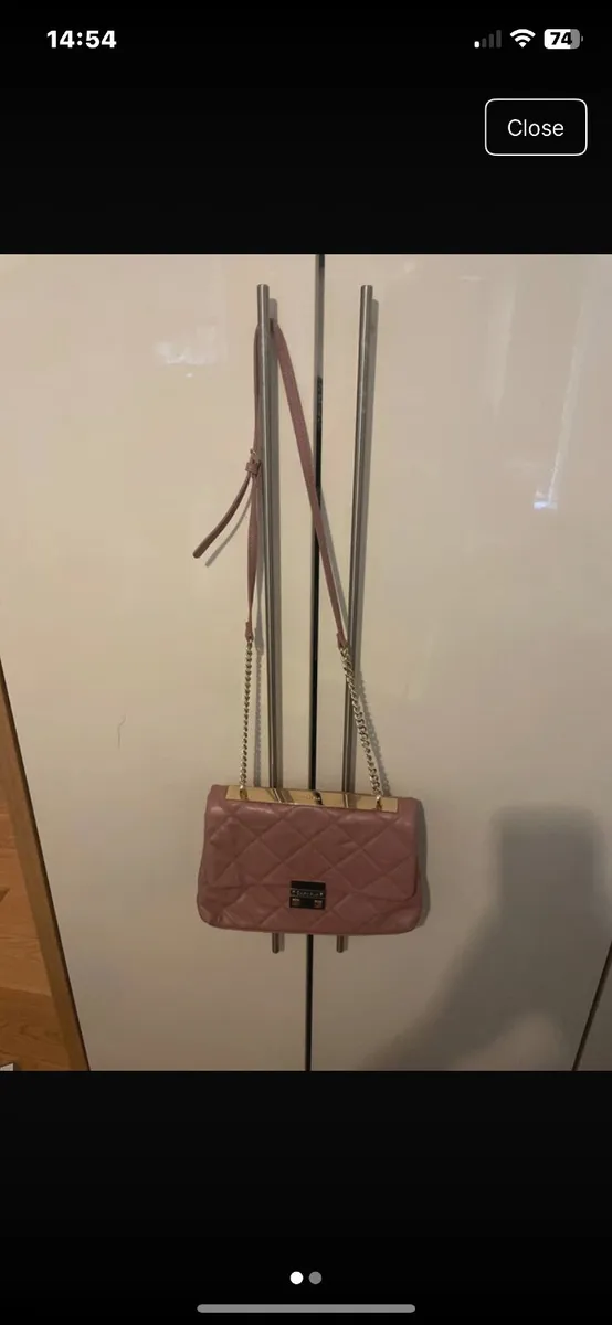 Carvela rose pink closes with press stud - Image 1