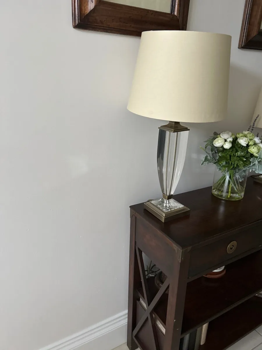 Laura Ashley Carson Lamps and Shade x 2 - Image 1