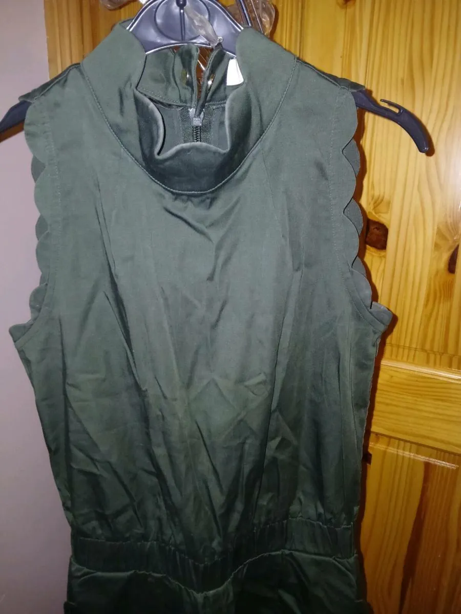 Green Ted Baker play suit size 1 - Image 3