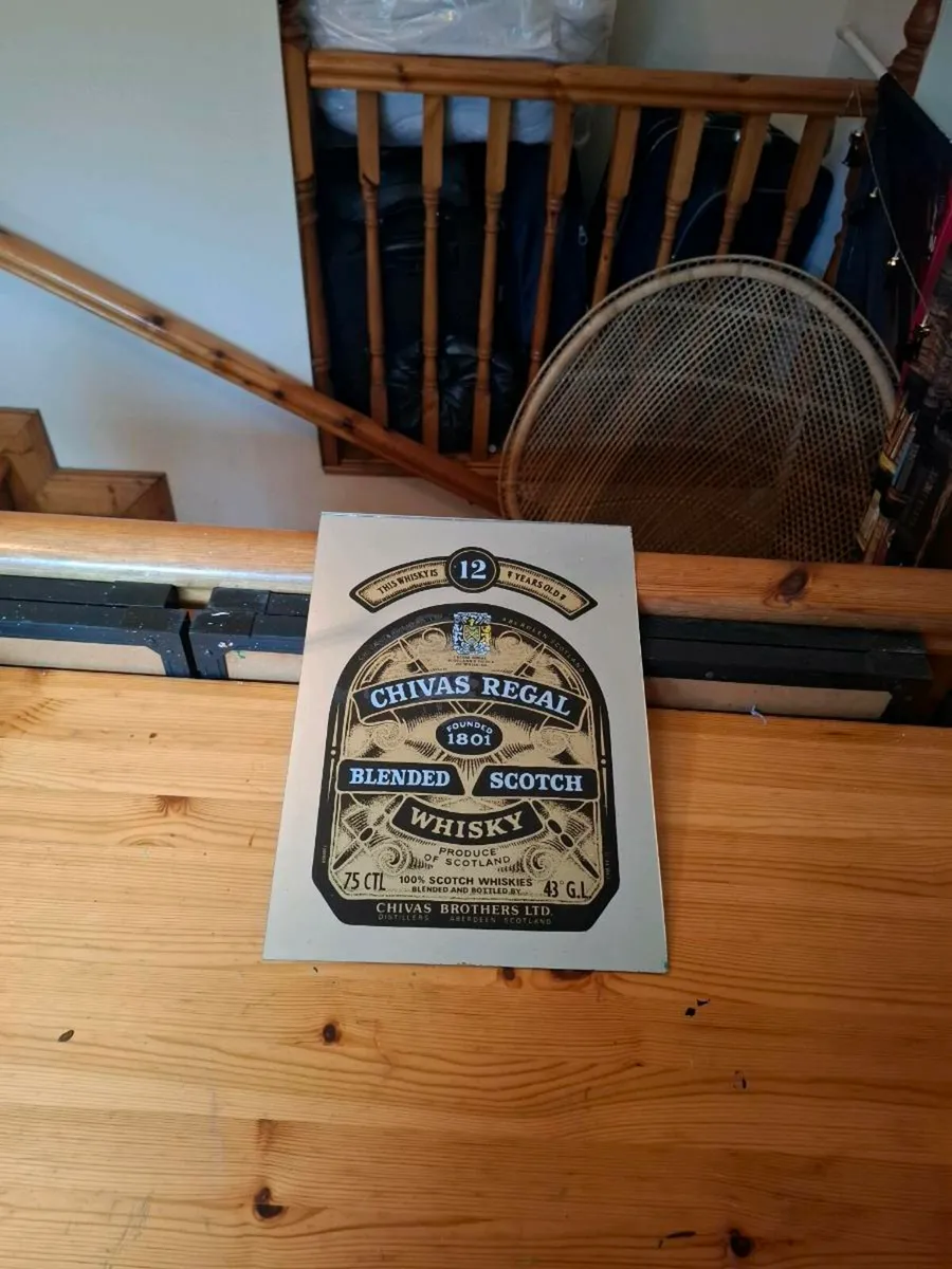 Chivas whiskey frame postage possible