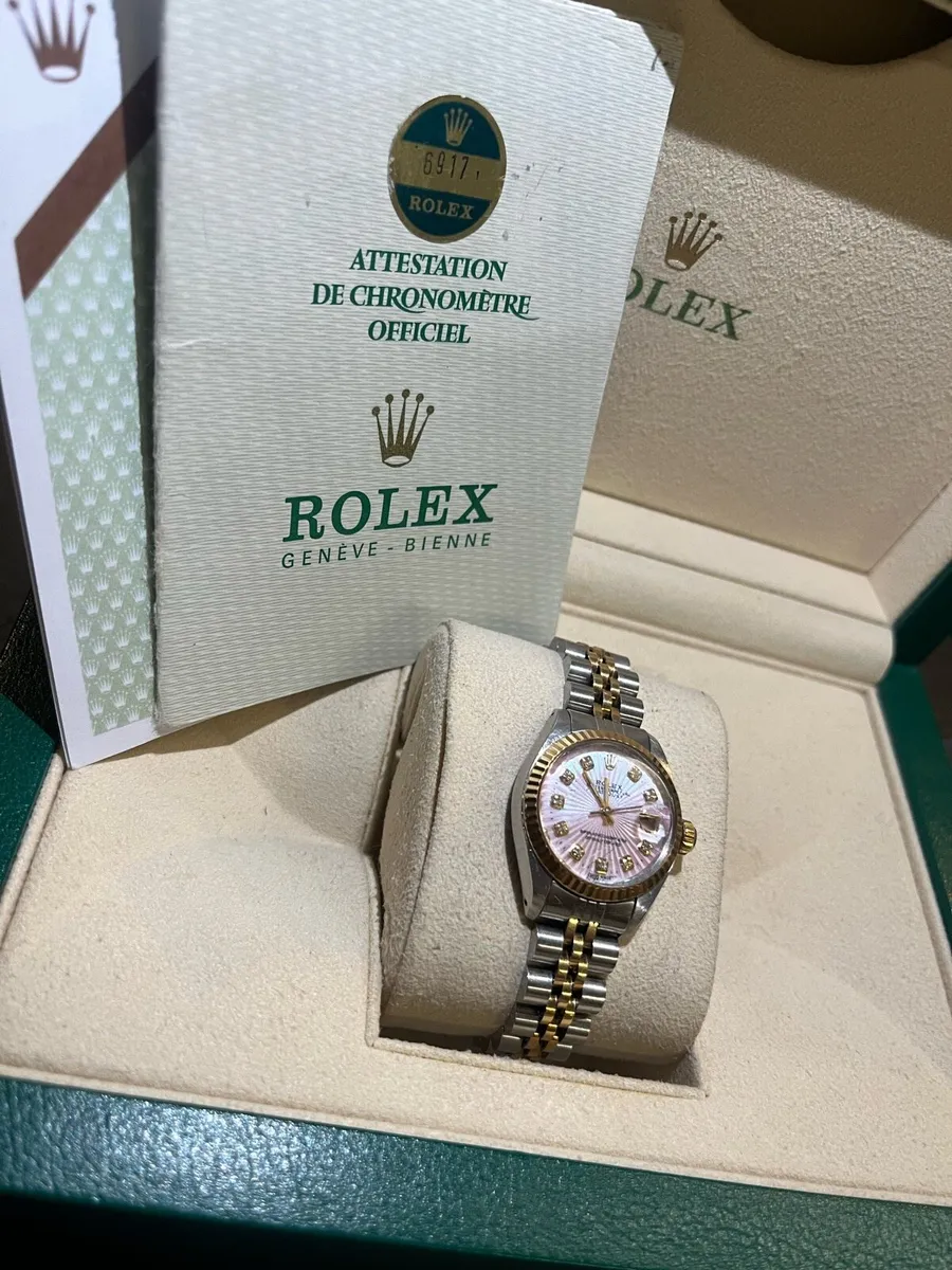 Rolex Pink Dial Original Papers - Image 2