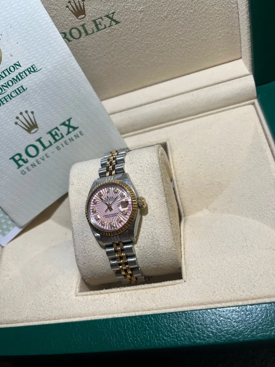 Rolex Pink Dial Original Papers - Image 3