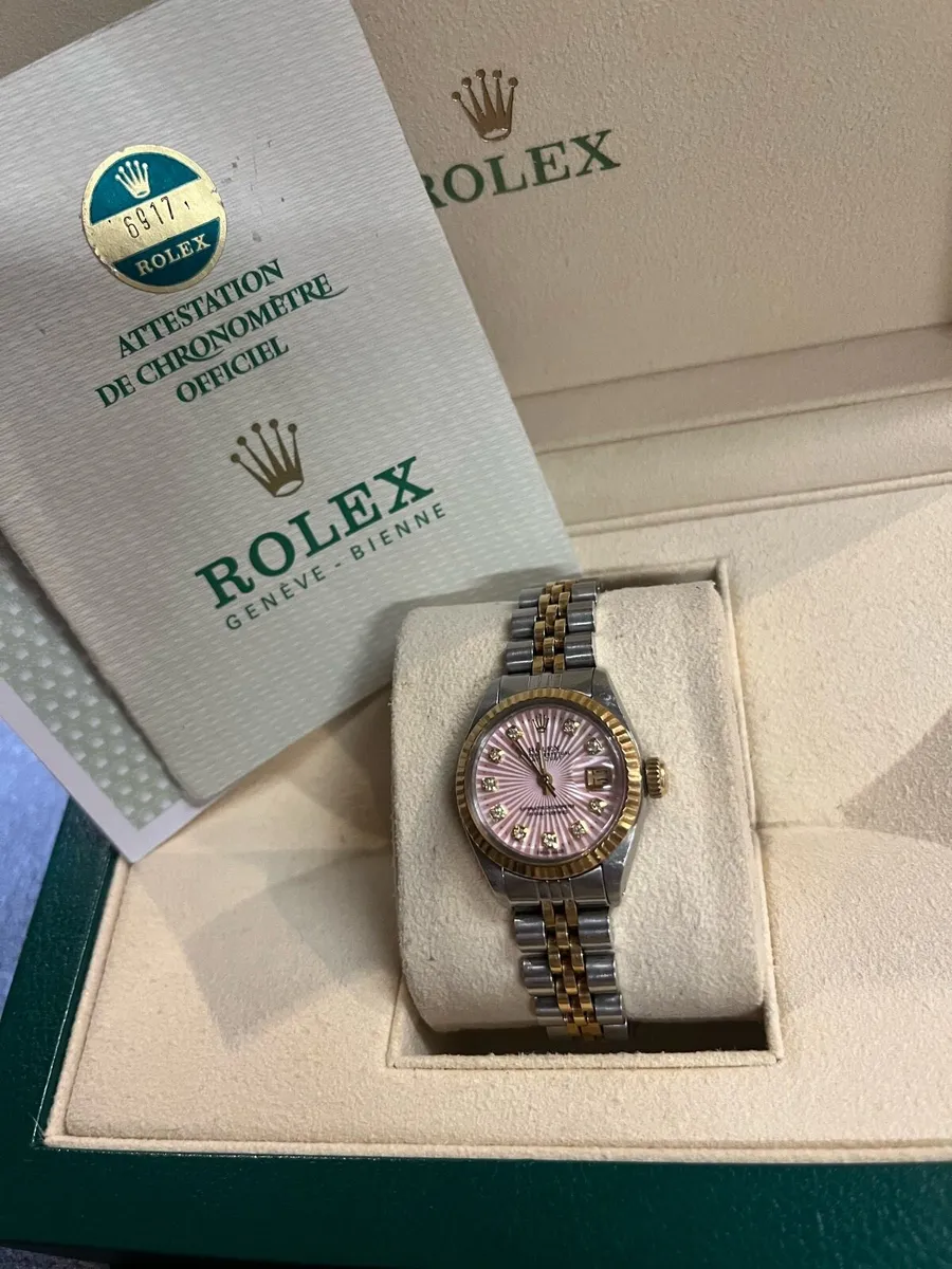 Rolex Pink Dial Original Papers - Image 4