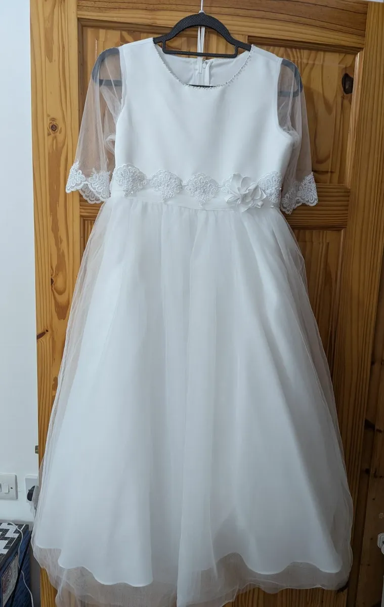 Communion Dress & Accessories - Image 1