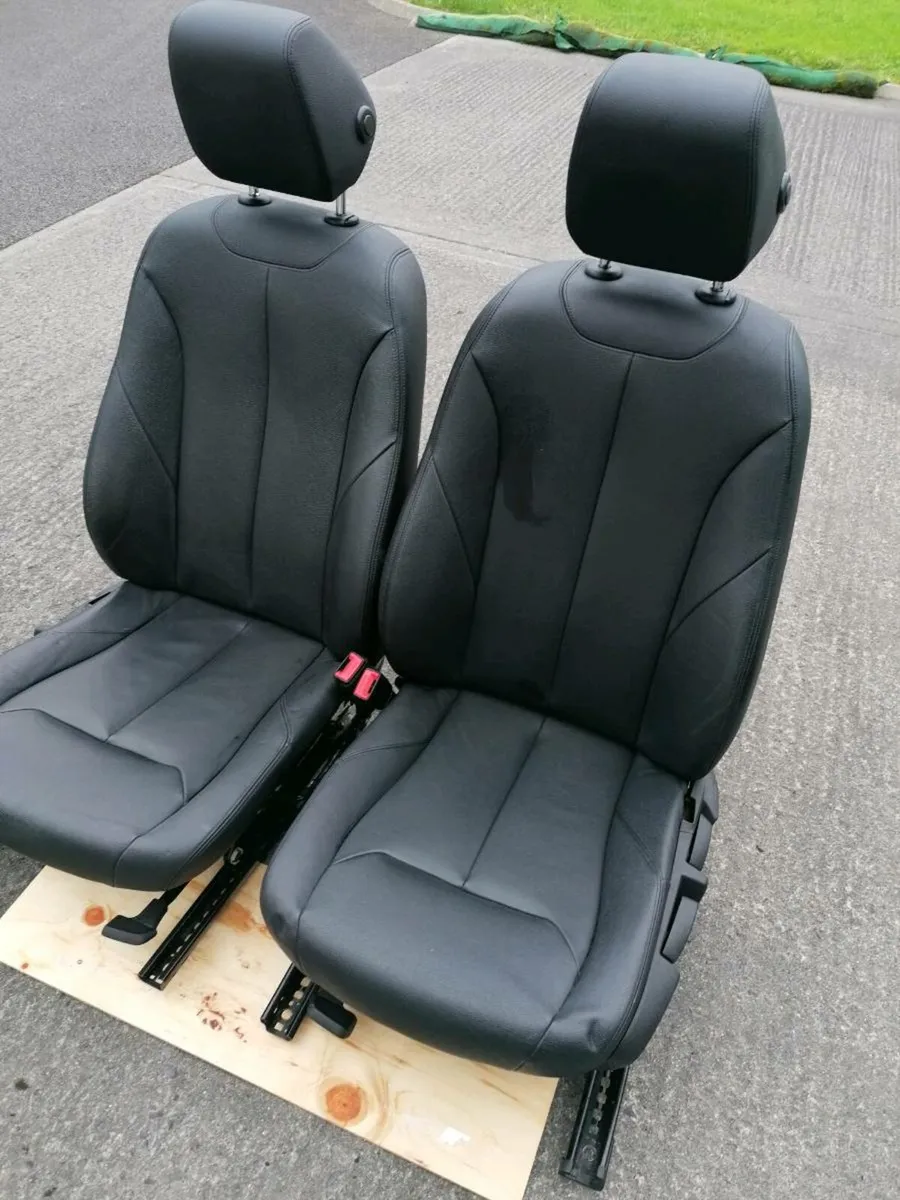 BMW 320d front Leather seats - Image 1