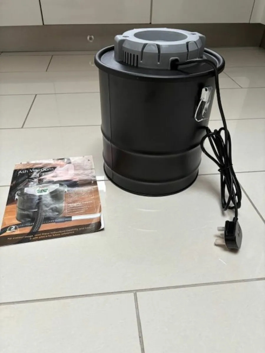 NEW Ash vacuum cleaner for fires, stoves, BBQ etc - Image 1