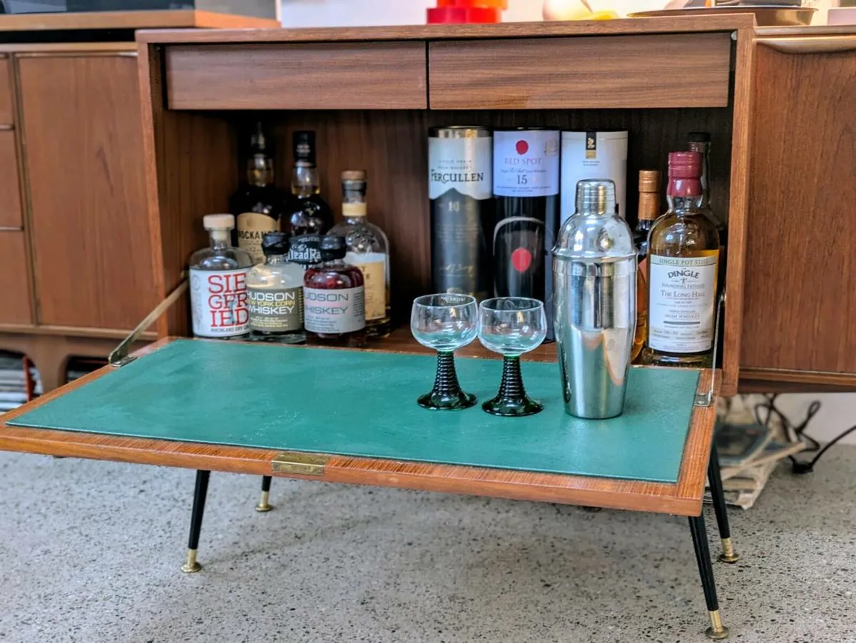 Mid Century Drinks Cabinet - Image 4