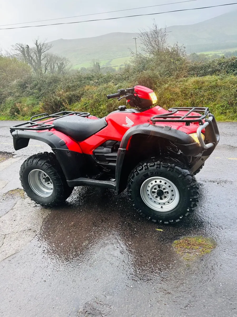 2010 HONDA TRX500 ES 4X4 MINT CONDITION - Image 1