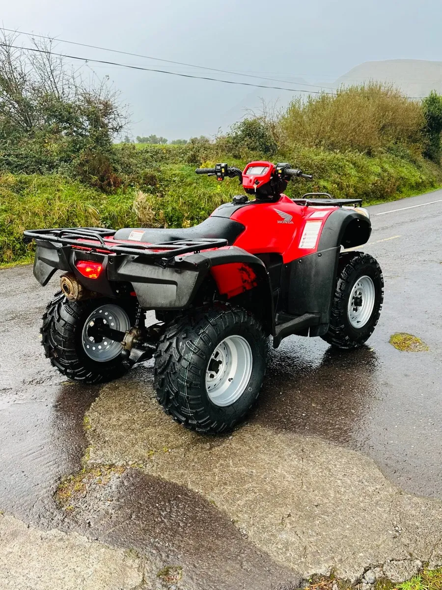 2010 HONDA TRX500 ES 4X4 MINT CONDITION - Image 3