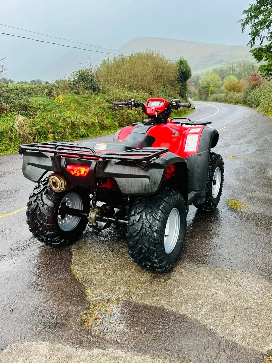 2010 HONDA TRX500 ES 4X4 MINT CONDITION - Image 4