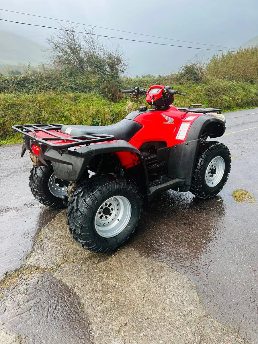 2010 HONDA TRX500 ES 4X4 MINT CONDITION - Image 2