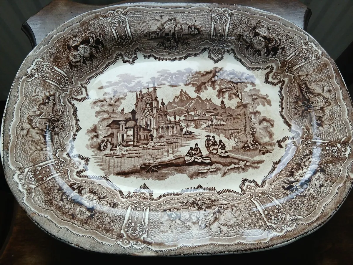 Antique Plate - Syria  - Verreville - Image 3