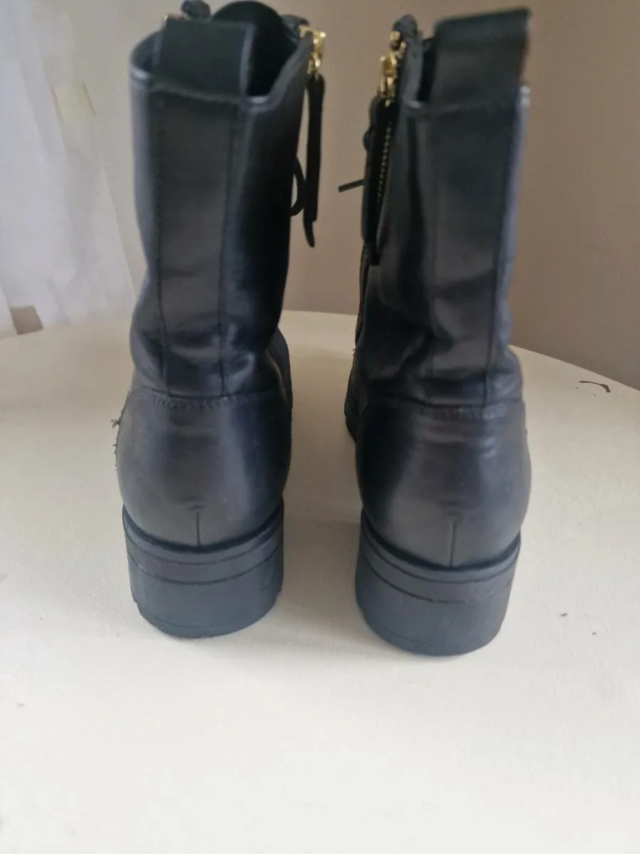 New Gabor black boots sz 8 - Image 4