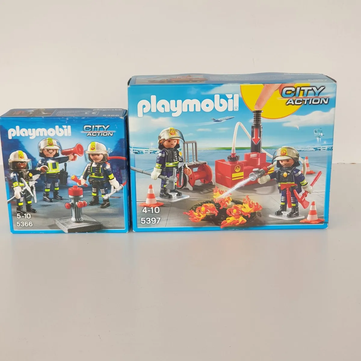 Playmobil firemen sets 5397 & 5366 - Image 1