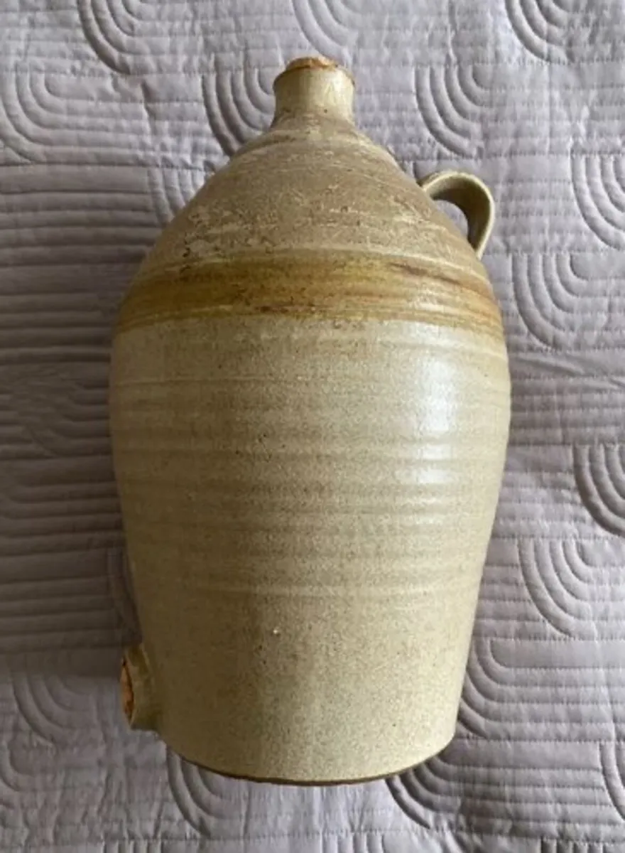 Large Vintage Stoneware Flagoon - Image 3
