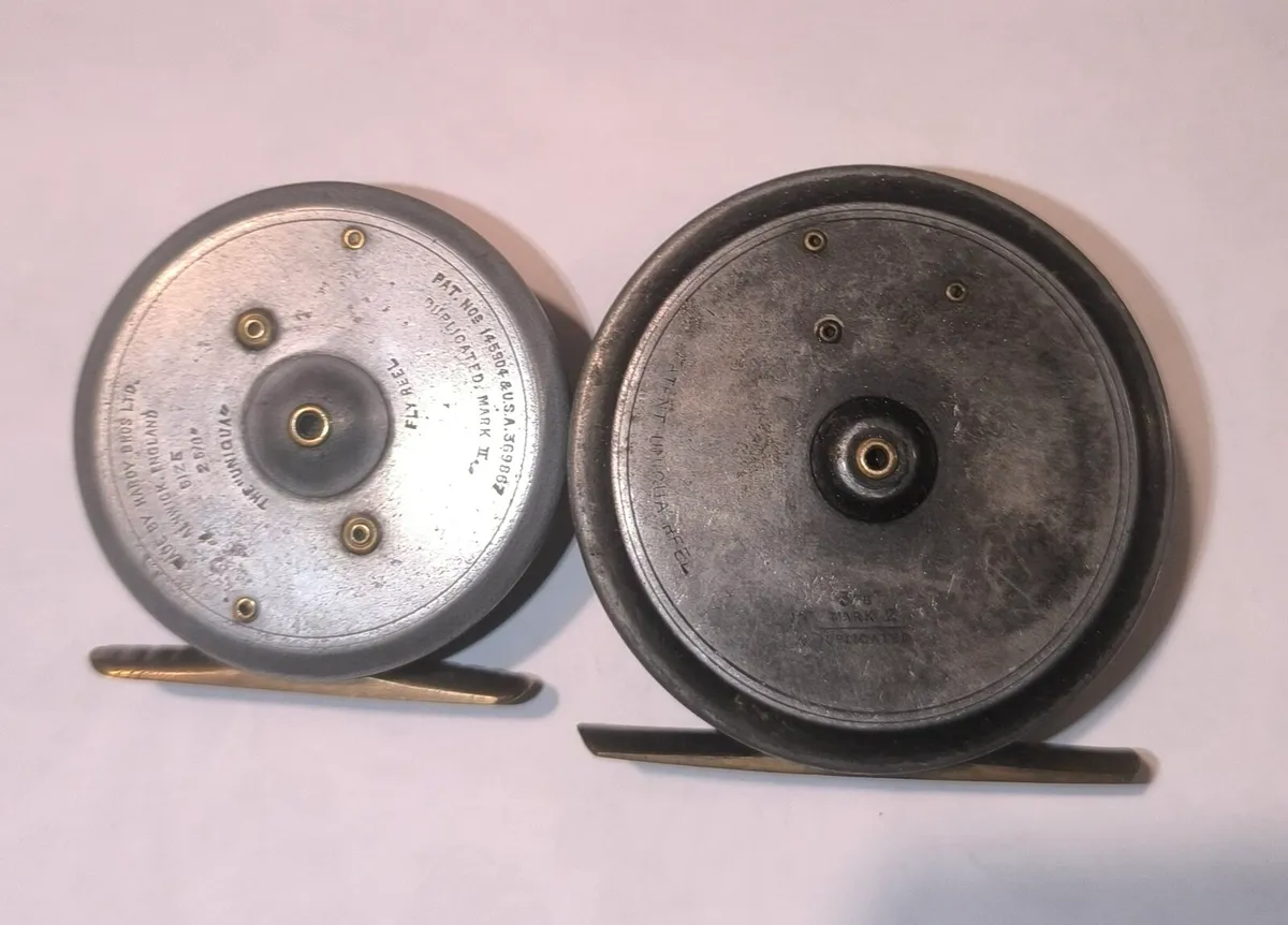 2 vintage Hardy uniqua reels - Image 2