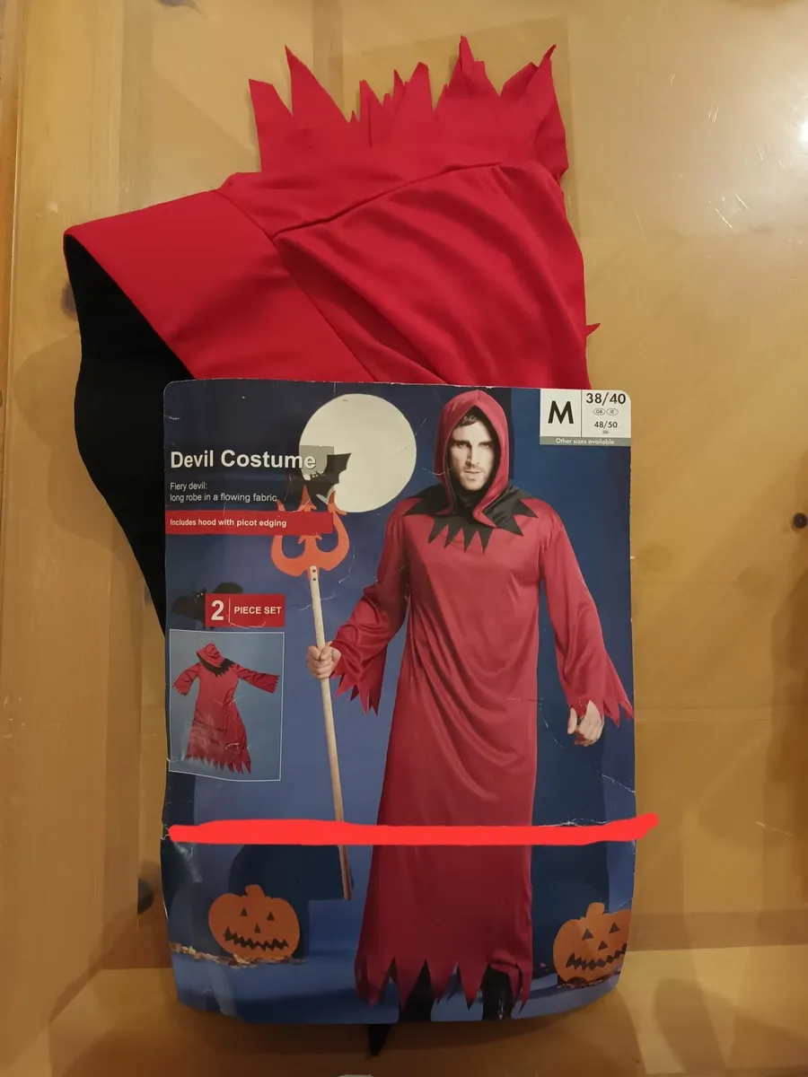 Halloween Outfit - Adult Devil costume - Image 2