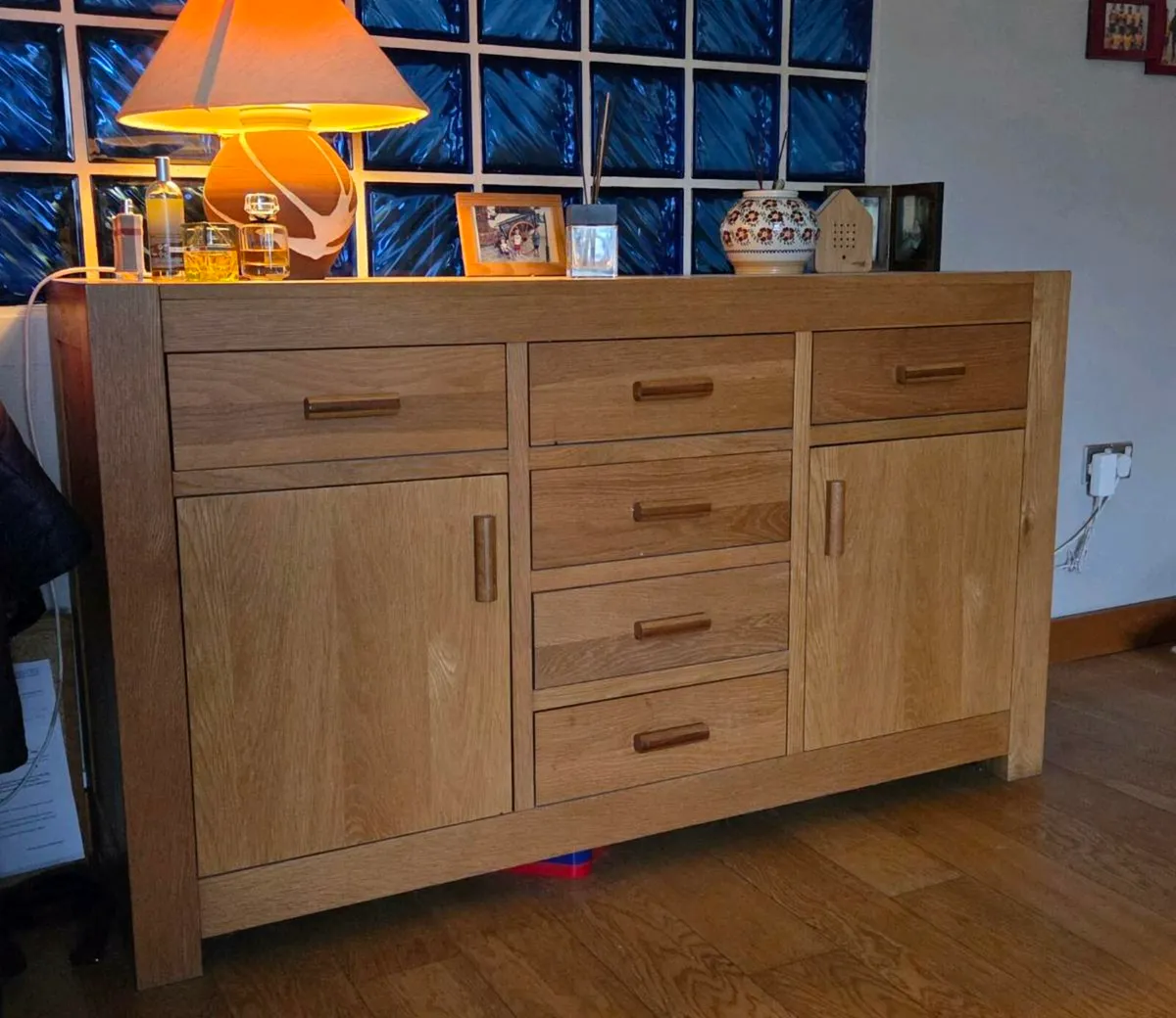 Oak living room furniture - Image 1