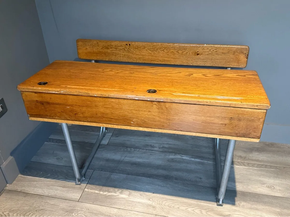 Old school desk (Portobello Dublin) - Image 2