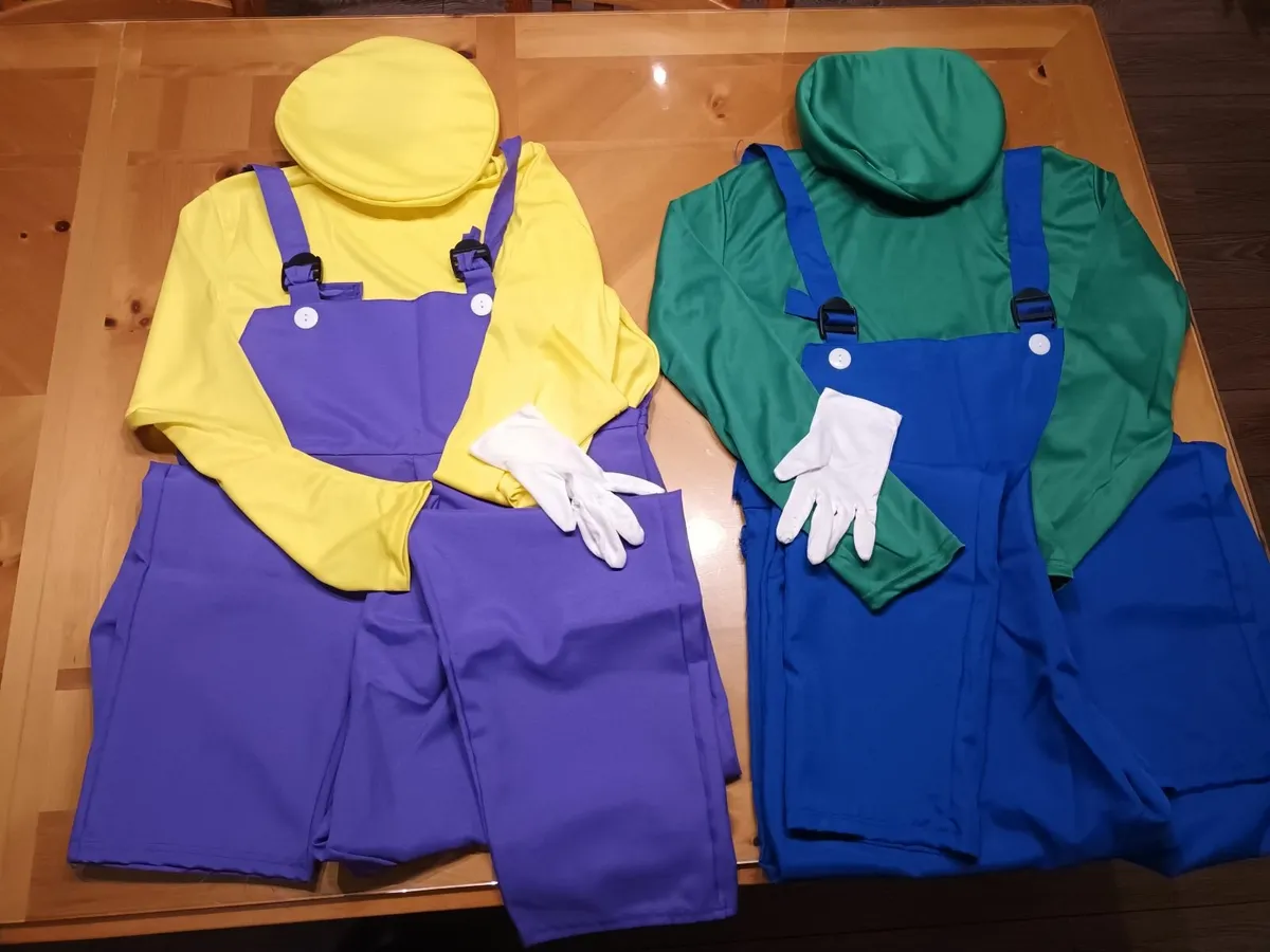 Halloween Outfits - Adult Mario and Luigi costumes