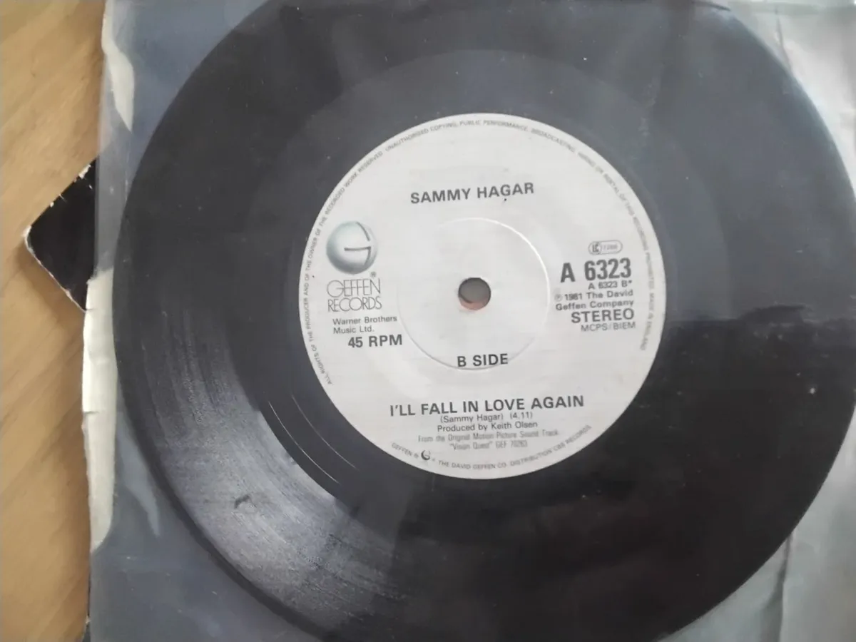 Madonna  & sammy Hagar.    Vinyl - Image 2