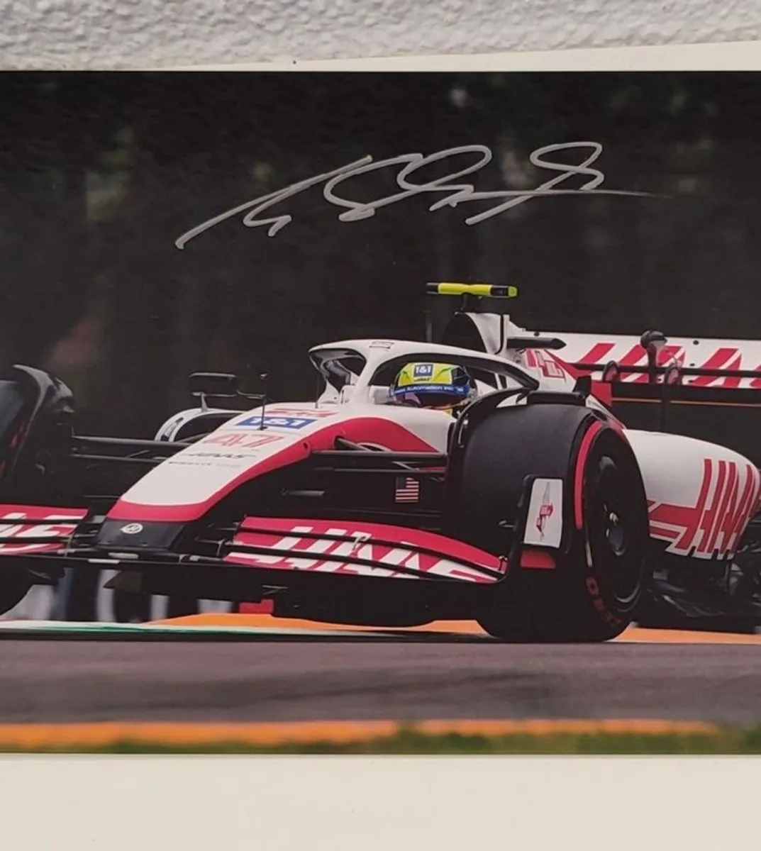 Mick Schumacher signed photo - Image 1